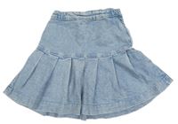 Svetlomodrá rifľová sukňa H&M