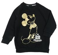 Čierna mikina s Mickeym Disney