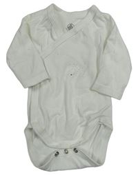 Bílé zavinovací body s hvězdičkami PETIT BATEAU