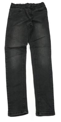 Čiernošedé skinny teplákové rifle GÉMO