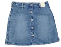 Nové - modrá rifľová sukňa H&M