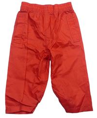 Červené šušťákové nohavice Next