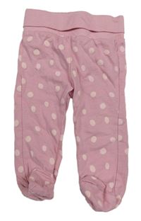 Starorůžové puntíkaté polodupky Pocopiano