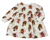 Smotanové teplákové šaty s Vaianou Disney