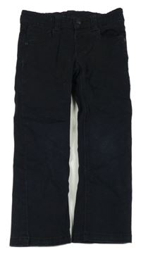 Čierne plátenné nohavice Dopodopo