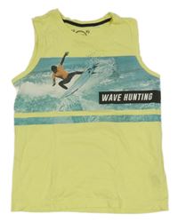 Žlté tielko so surferom C&A