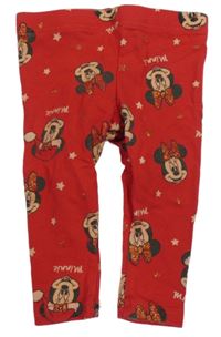 Červené legíny s Mickeym a hviezdami Primark