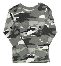 Šedé army thermo triko M&S