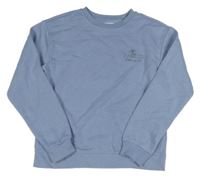 Světlemodrá mikina s nápisem PRIMARK