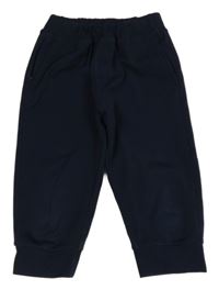 Tmavomodré crop kalhoty UNIQLO