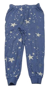 Modré pyžamové nohavice s hviezdami F&F