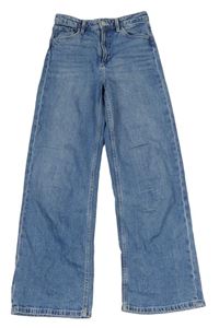 Modré široké rifle H&M