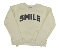 Smotanová mikina s nápisom