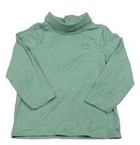 Zelený rolák s autíčkem Orchestra 