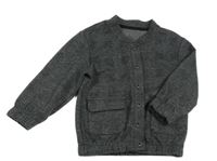 Sivo-čierna kockovaná prepínaci mikina F&F