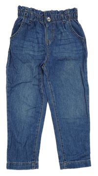 Tmavomodré paperbag rifle Denim Co.