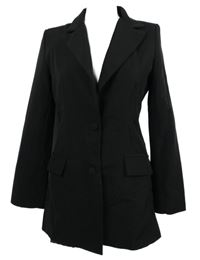 Dámsky čierny sakový kabát Boohoo