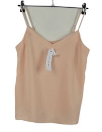 Nové - Dámsky svetloružový blúzková ý top Topshop