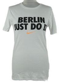 Pánské bílé tričko s nápisem Nike 