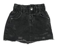 Čierna rifľová sukňa Denim Co.