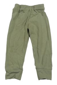 Khaki lehké tepláky