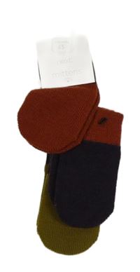 Nové- 3x rukavice rezavé+ lilkové+ olivové Next