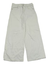 Biele široké rifle LC Waikiki