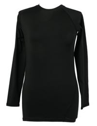 Dámské černé sportovní funkční triko