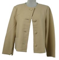 Dámský béžový vlněný kabátek Geiger