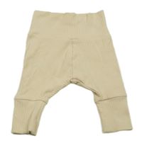 Krémové žebrované legíny Primark