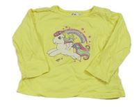 Žluté triko s poníkem - My little Pony