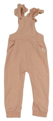 Světlerůžové laclové tepláky s volánky George