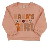 Ružová mikina s nápisom Shein