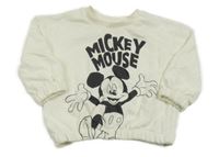 Smetanová mikina s Mickeym Primark