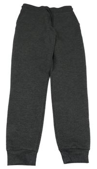 Tmavosivé strukturovsné tepláky Primark