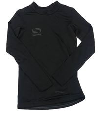 Čierne thermo tričko s logom Sondico