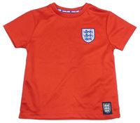 Červené fotbalové tričko England Primark