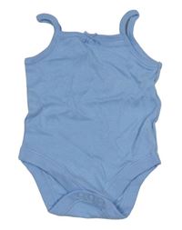 Modré body s mašličkou F&F