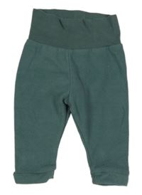 Khaki fleecové nohavice H&M