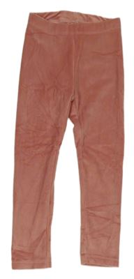 Ružové plyšové legíny Lupilu