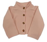 Broskvový vzorovaný kabátek Lupilu