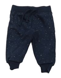 Tmavomodré tepláky s hvězdičkami Primark