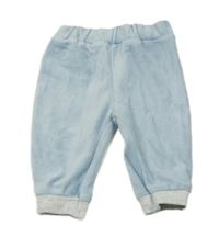 Svetlomodré zamatové nohavice C&A