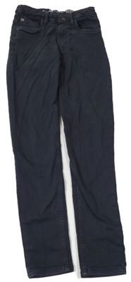 Tmavosivé tapered leg rifle Gargia jeans