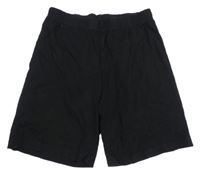 Čierne bavlnené kraťasy H&M