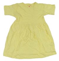 Žlté melírované šaty F&F