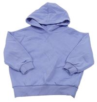 Modrofialová oversize mikina s kapucňou zn. PRIMARK