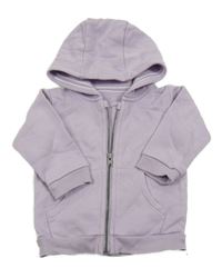 Svetlofialová prepínaci mikina s kapucňou M&S