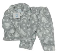 Nové - šedé plyšové pyžamo s Me to You