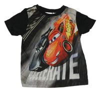 Černo-šedé tričko s Cars H&M